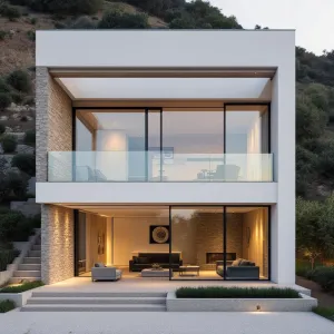 Luxury Cubism Amidst Italian Foliage