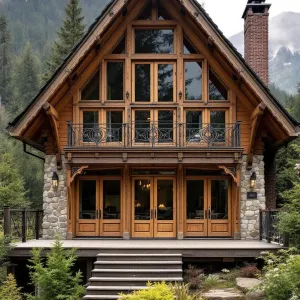 Majestic A-Frame Haven Nestled in Alpine Bliss