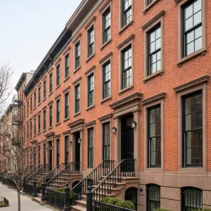 Urban Cadence Redbrick Stoopscape