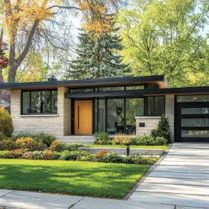 Chic Dwelling Amidst Verdant Splendor