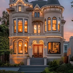 Twilight Elegance: A Victorian Dream