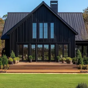 A Contemporary Black Barn Beauty