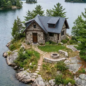 Granite Cove Hearthside Island Cabin