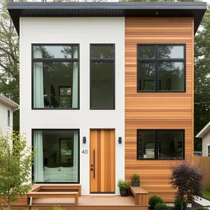 Minimalist Haven in the Woods