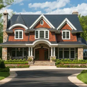 Grand Entrance to Suburban Serenity