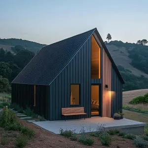 Hillside Hideaway with a Minimalist Touch