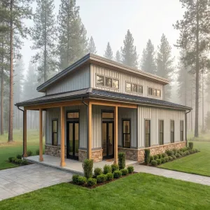 Misty Meadow Modern Barndo Pavilion