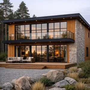 Nordic Horizon Glass Box Hideaway