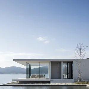Glass Haven by the Water