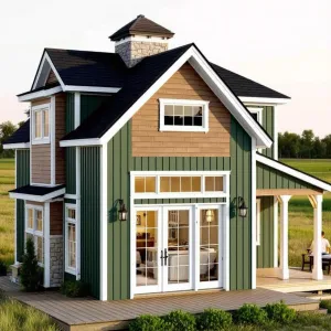 Chic Country Cabin with a Cupola Twist