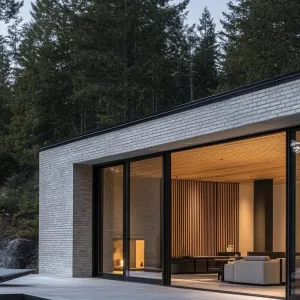 Flat Roof Serendipity: Woodland Haven
