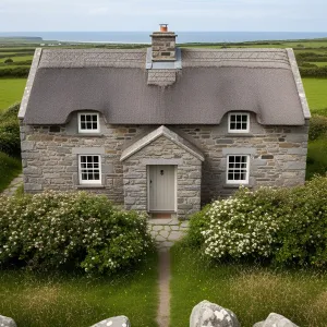 Preview of Charming Pebbled Hideaway with Pastoral Views