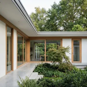 Serene Timber Framed Courtyard Nest