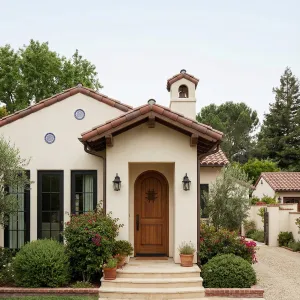 Clay Roof Courtyard Spanish Hideaway
