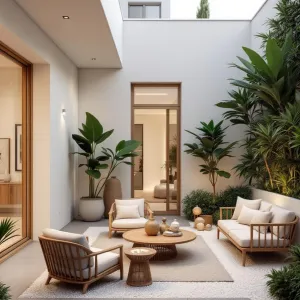 Breezy Bliss: An Indoor-Outdoor Symphony