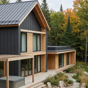 Timber Crest Nordic Woodland Home