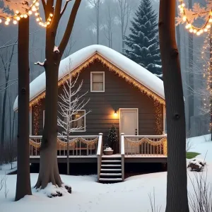 Enchanted Winter Cottage Retreat