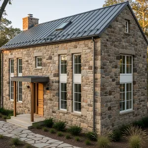 Charming Stone Abode with a Modern Twist