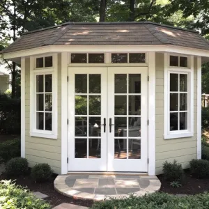 Hexagonal Garden Greeting