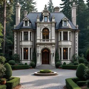 Charming Abode: The Noble French Facade