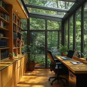 Sunlit Sanctuary for Scribblers