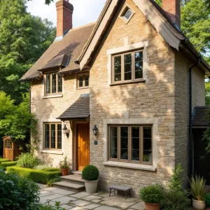 Cozy Stone Cottage with Sunlit Patio