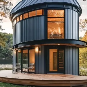 Cozy Cylindrical Retreat