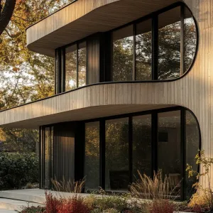 Curvy Kingdom of Timber: An Architectural Reverie