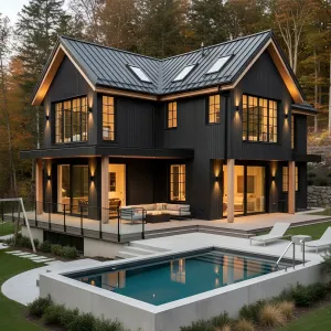 Charcoal Peak Poolside Refuge