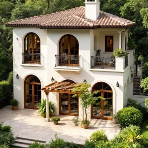 Tuscan Treasure Nestled in Greenery