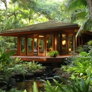Tranquil Tropics: The Lazy Lagoon Lodge