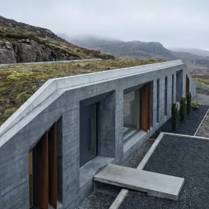 Highland Linear Earth Shelter Residence