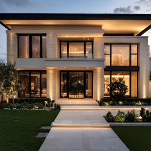 Majestic Vista: The Sunset Mansion