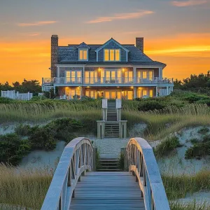 A Sunset Retreat: The Dream Beach House