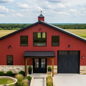 Barn Charm in Crimson Glory