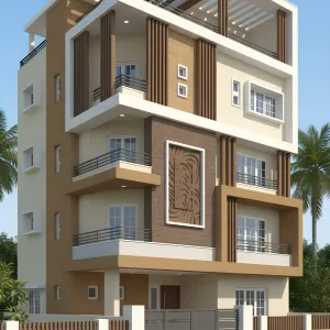 Sienna Boxed Veranda Elevation