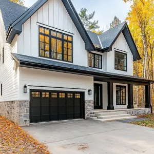 Preview of Crisp and Chic: The Black and White Modern Farmhouse