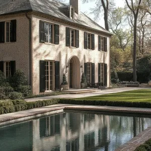 A Tranquil Oasis with a Playful Pool