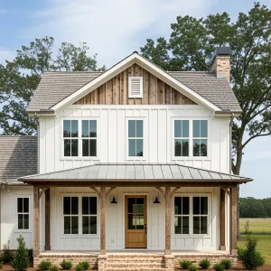 Preview of Rustic Southern Bungalow with Country Whimsy