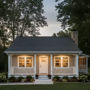 Twilight Porch Meadow Ranch