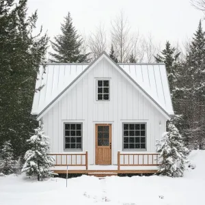 Frosty Fairy-Tale Cottage