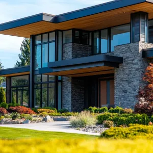 Contemporary Haven Amongst Greenery