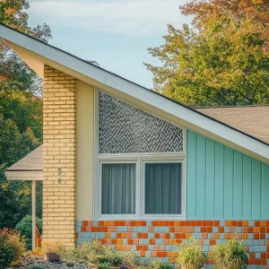 Groovy Gable in Blue Sky Dreams