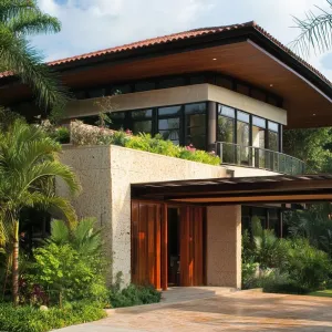 Tropical Tranquility in Architectural Elegance