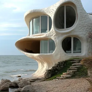 Seashell Serenade: The Quirky Beach House