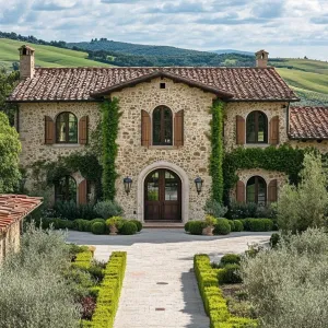 Preview of Stunning Stone Sanctuary in Tuscan Countryside
