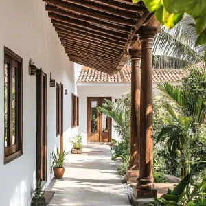 A Kerala Corridor: Tiles, Timbers, and Tropical Whispers
