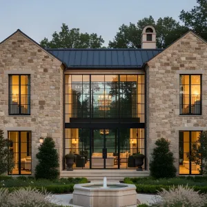 Whimsical Haven of Stone and Glass