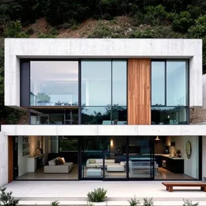 Concrete Chic: The Slanted Hideout