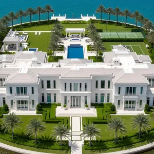 Oceanic Grandeur: Mansion by the Sea
